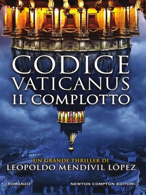 cover image of Codice Vaticanus. Il complotto